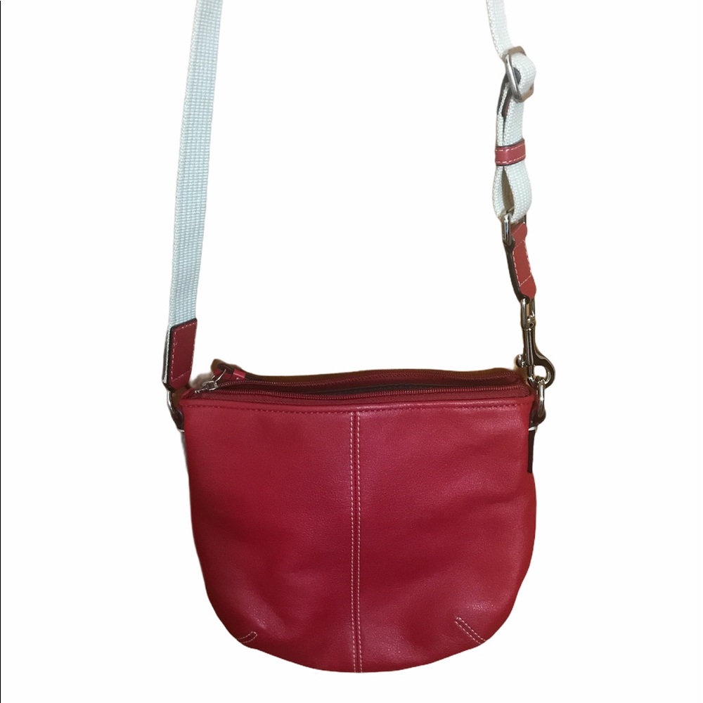Coach Swingpack SOHO pleated leather crossbody